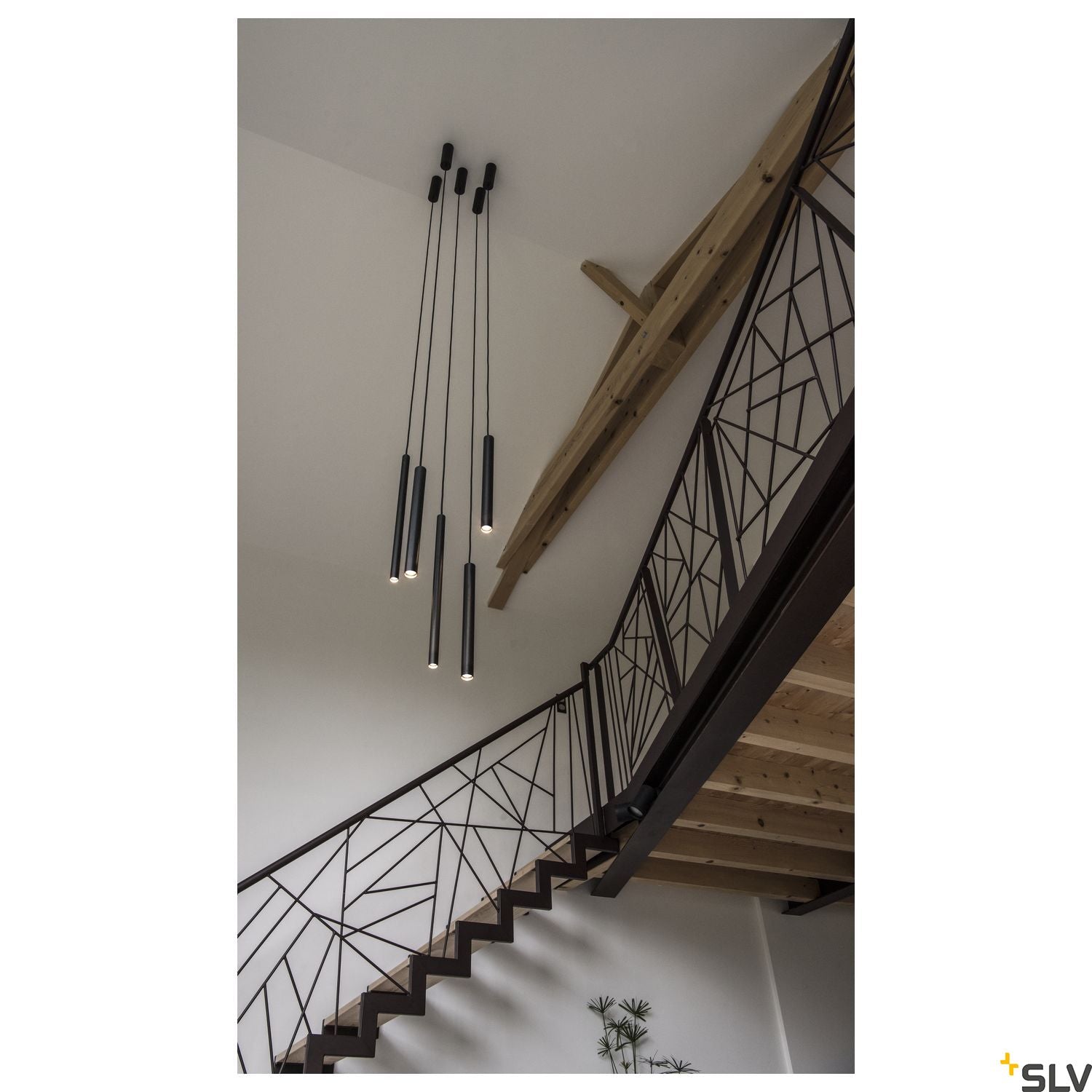 SLV HELIA 40, pendant, round, black, 9W LED, 3000K 152370