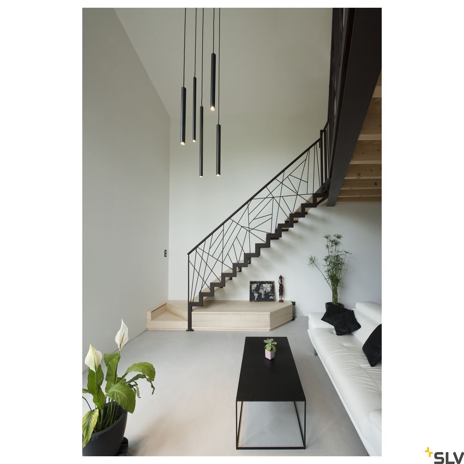 SLV HELIA 40, pendant, round, black, 9W LED, 3000K 152370