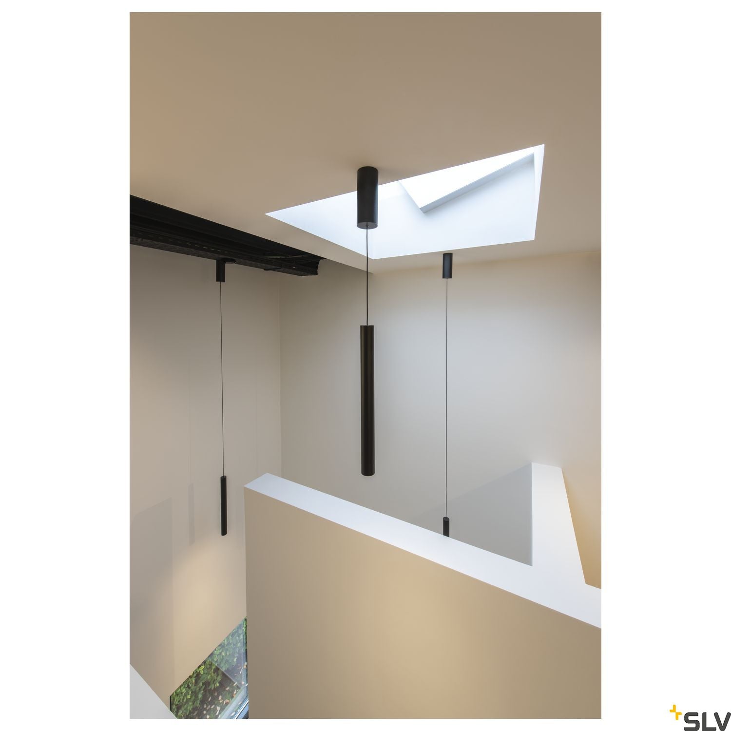 SLV HELIA 40, pendant, round, black, 9W LED, 3000K 152370