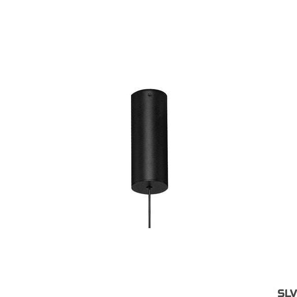 SLV HELIA 40, pendant, round, black, 9W LED, 3000K 152370