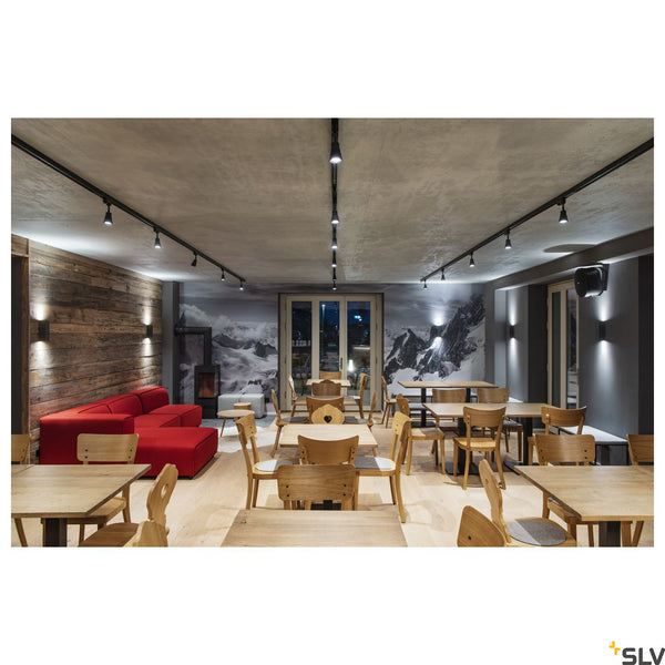 SLV THEO UP/DOWN, QPAR51, Wall luminaire, anthracite, max. 2x50W 1000330