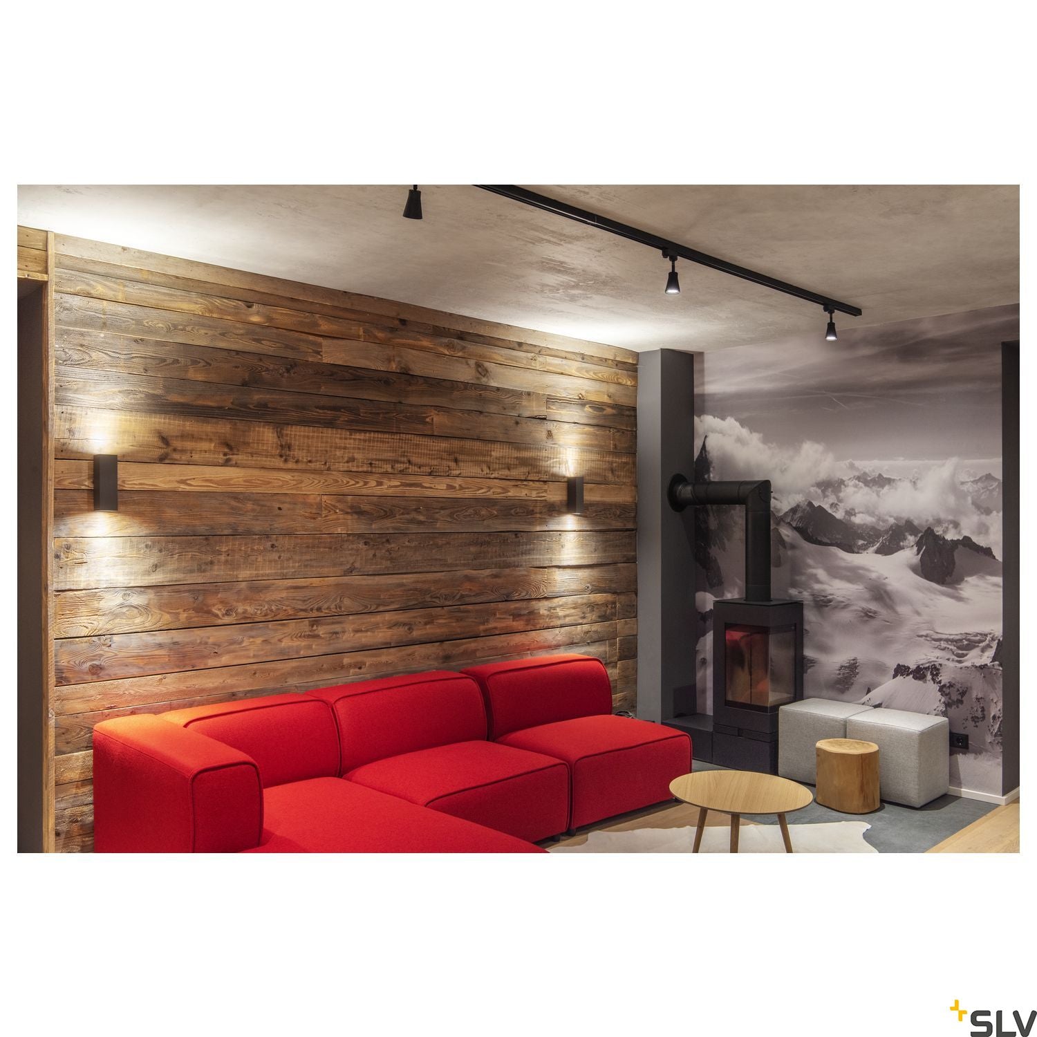 SLV THEO UP/DOWN, QPAR51, Wall luminaire, anthracite, max. 2x50W 1000330