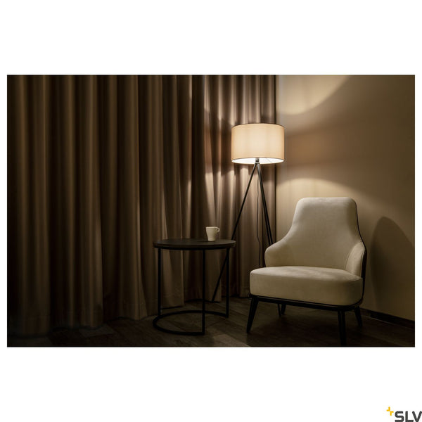 SLV FENDA lamp shade, D455/ H280, beige 156113