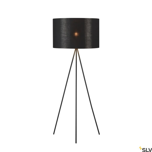 SLV FENDA lamp shade, D455/ H280, black/copper 156122