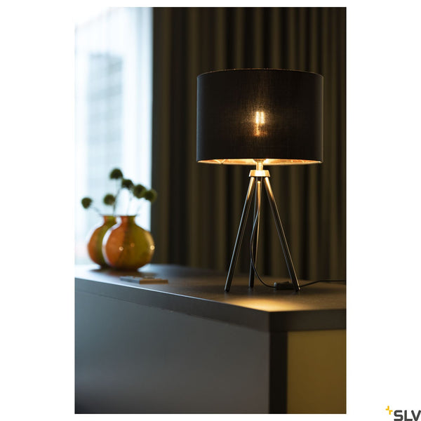 SLV FENDA lamp shade, D300/ H200, black/copper 155592