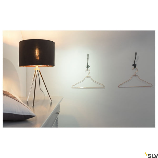 SLV FENDA lamp shade, D300/ H200, black/copper 155592
