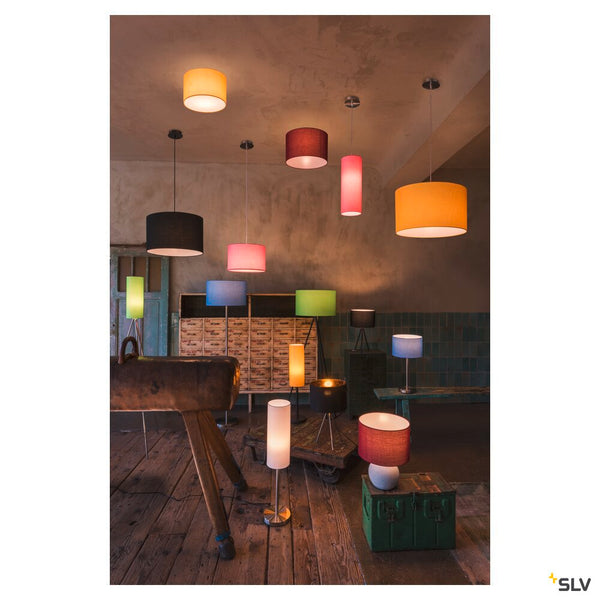 SLV FENDA, table lamp, lamp base, A60, black, without shade, max. 60 W 155780