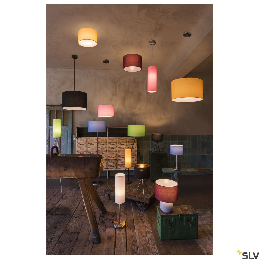SLV FENDA E27 ceiling light, white , without shade 155551