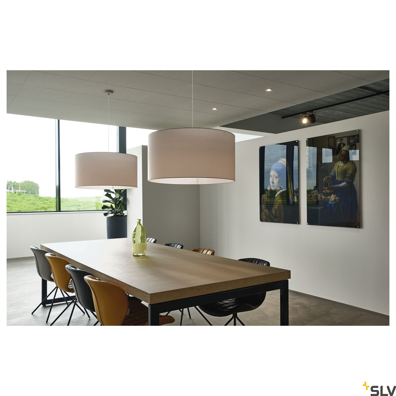 SLV FENDA shade, white, Ø70cm 1000579
