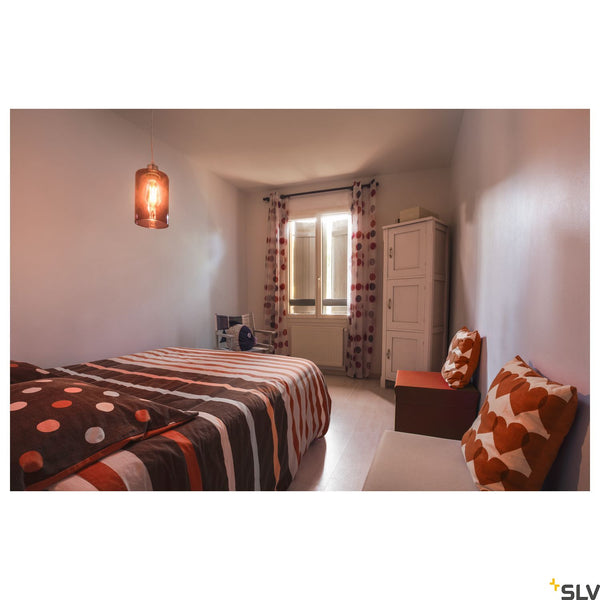SLV FENDA, POLYCARBONATEshade, smoked glass 1000773