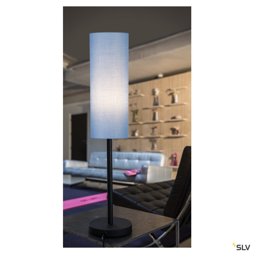 SLV FENDA, table lamp, lamp base, A60, black, without shade, max. 60 W 155780