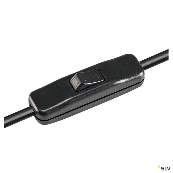 SLV FENDA, table lamp, lamp base, A60, black, without shade, max. 60 W 155780