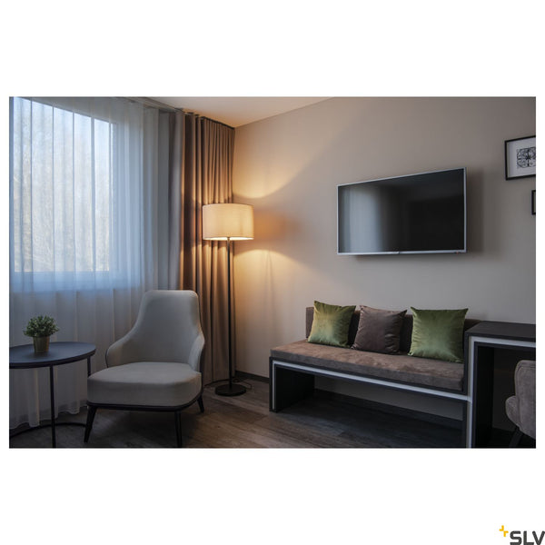SLV FENDA lamp shade, D455/ H280, beige 156113