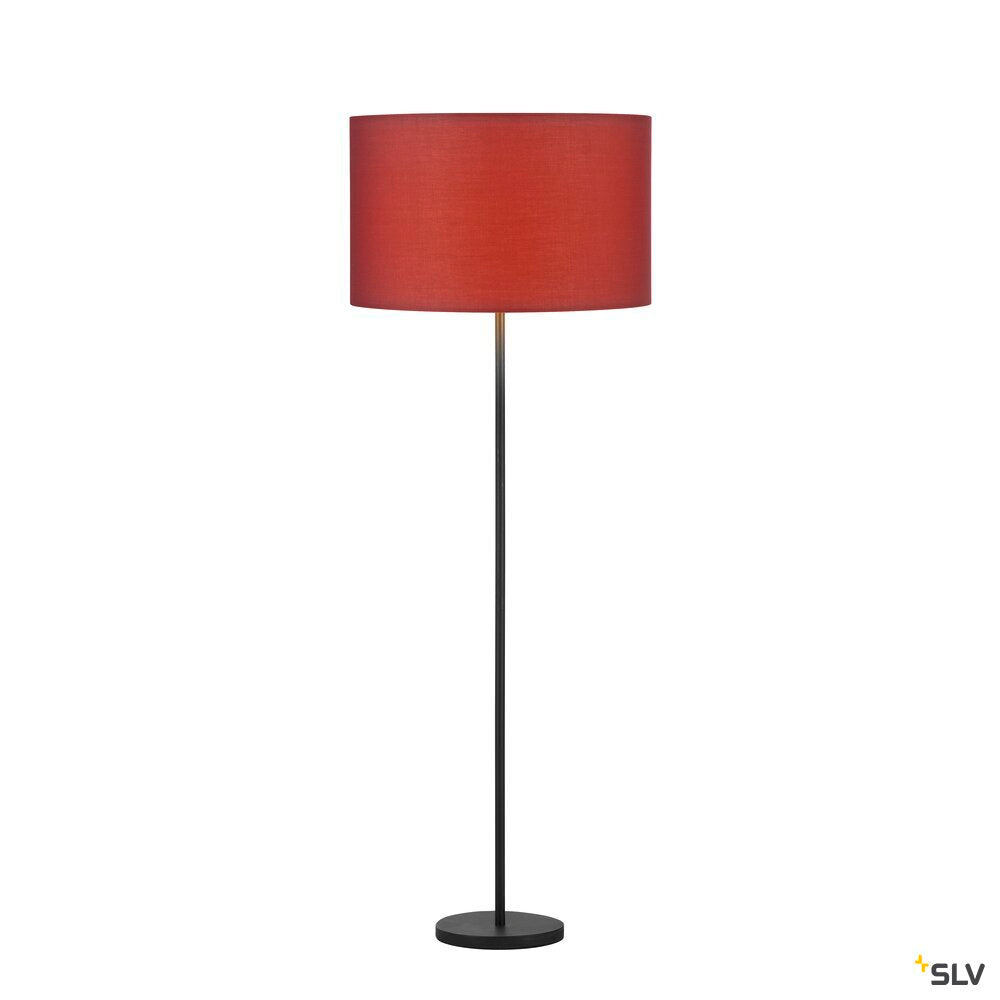 SLV FENDA, floor stand, lamp base, TC-(D,H,T,Q)SE, black, without shade, max. 60 W 155790