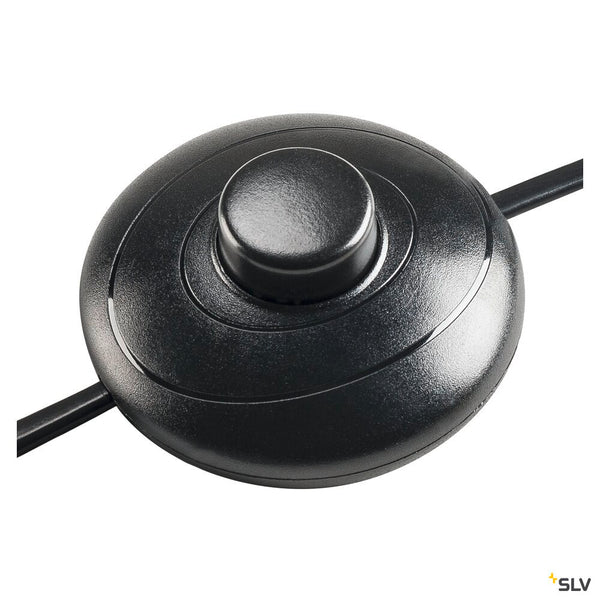 SLV FENDA, floor stand, lamp base, TC-(D,H,T,Q)SE, black, without shade, max. 60 W 155790