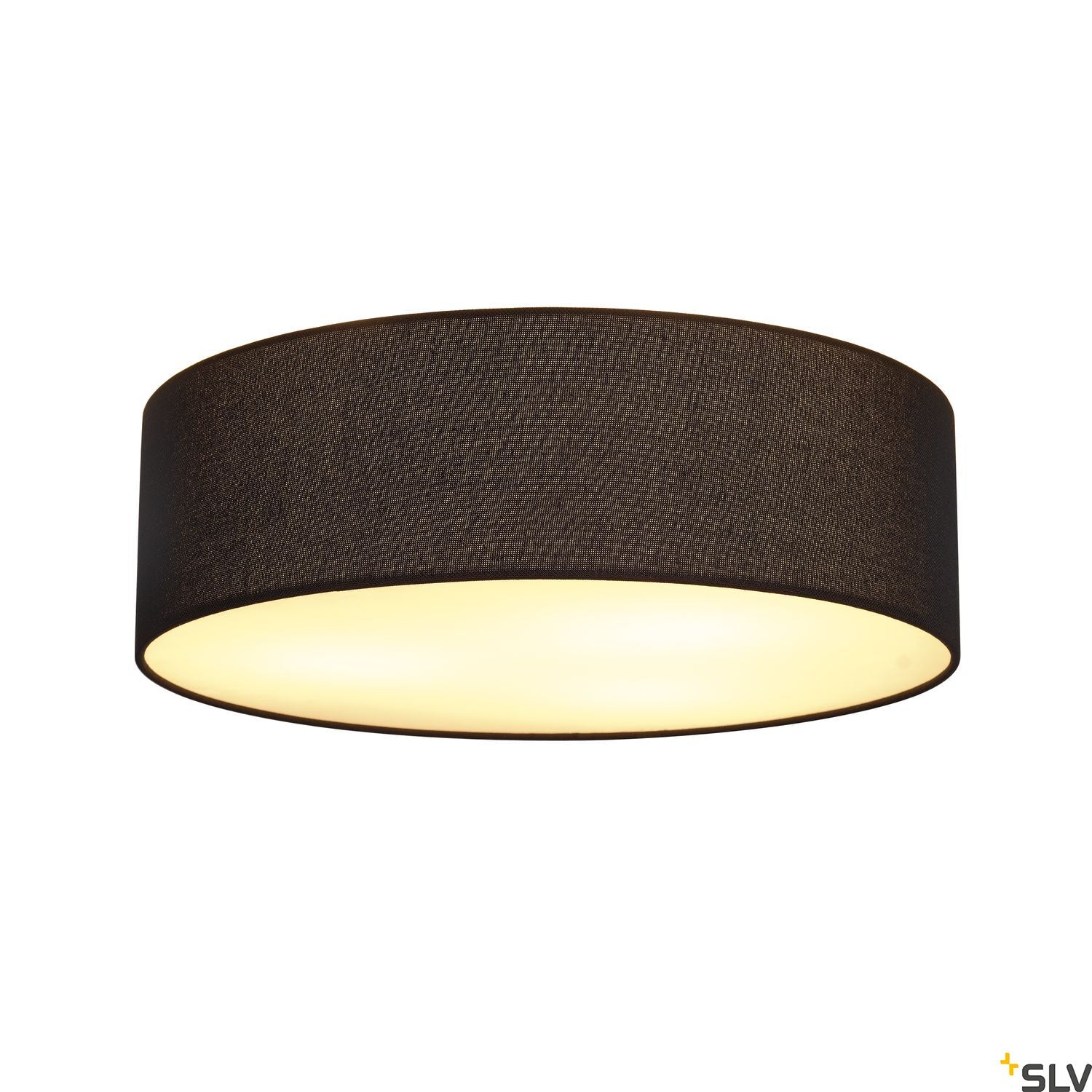 SLV TENORA ceiling light, CL-1, black, E27, max. 60W 156050