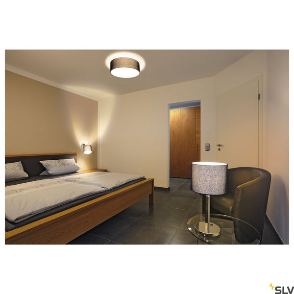 SLV TENORA ceiling light, CL-1, black, E27, max. 60W 156050