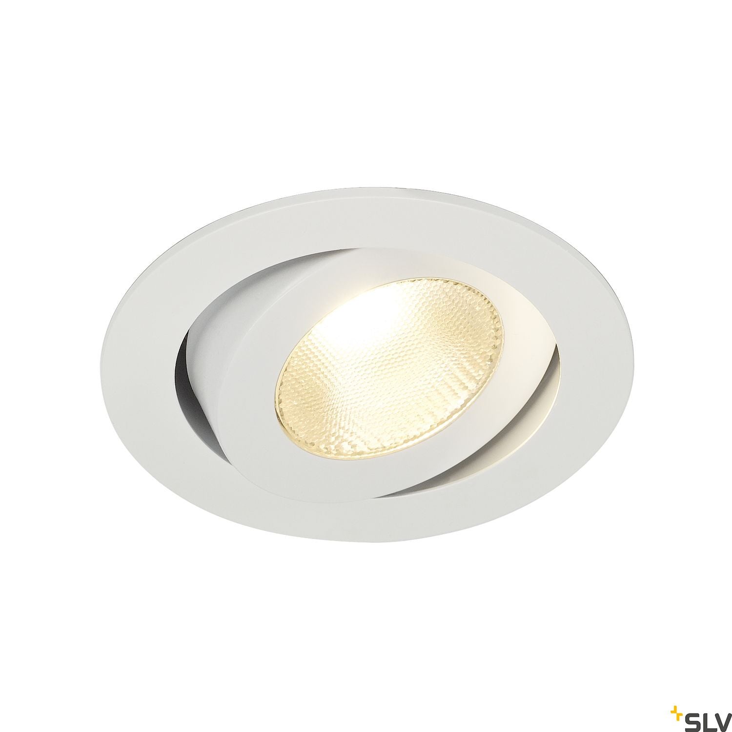 SLV CONTONE downlight, adjustable, round, white, 13W LED, warm white 161271