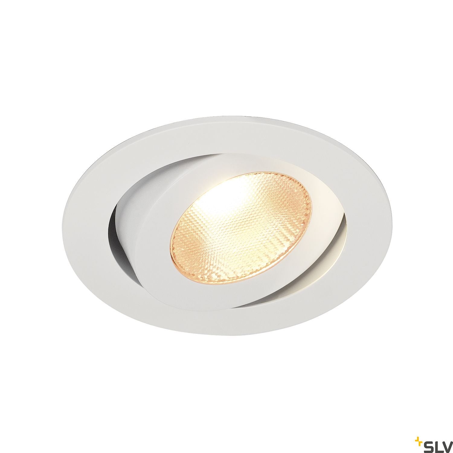 SLV CONTONE downlight, adjustable, round, white, 13W LED, warm white 161271