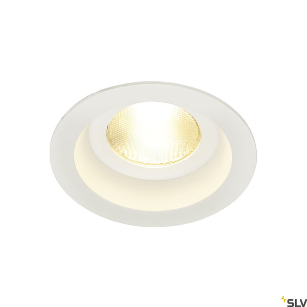 SLV CONTONE downlight, rigid, round, white, 13W LED, warm white 161291