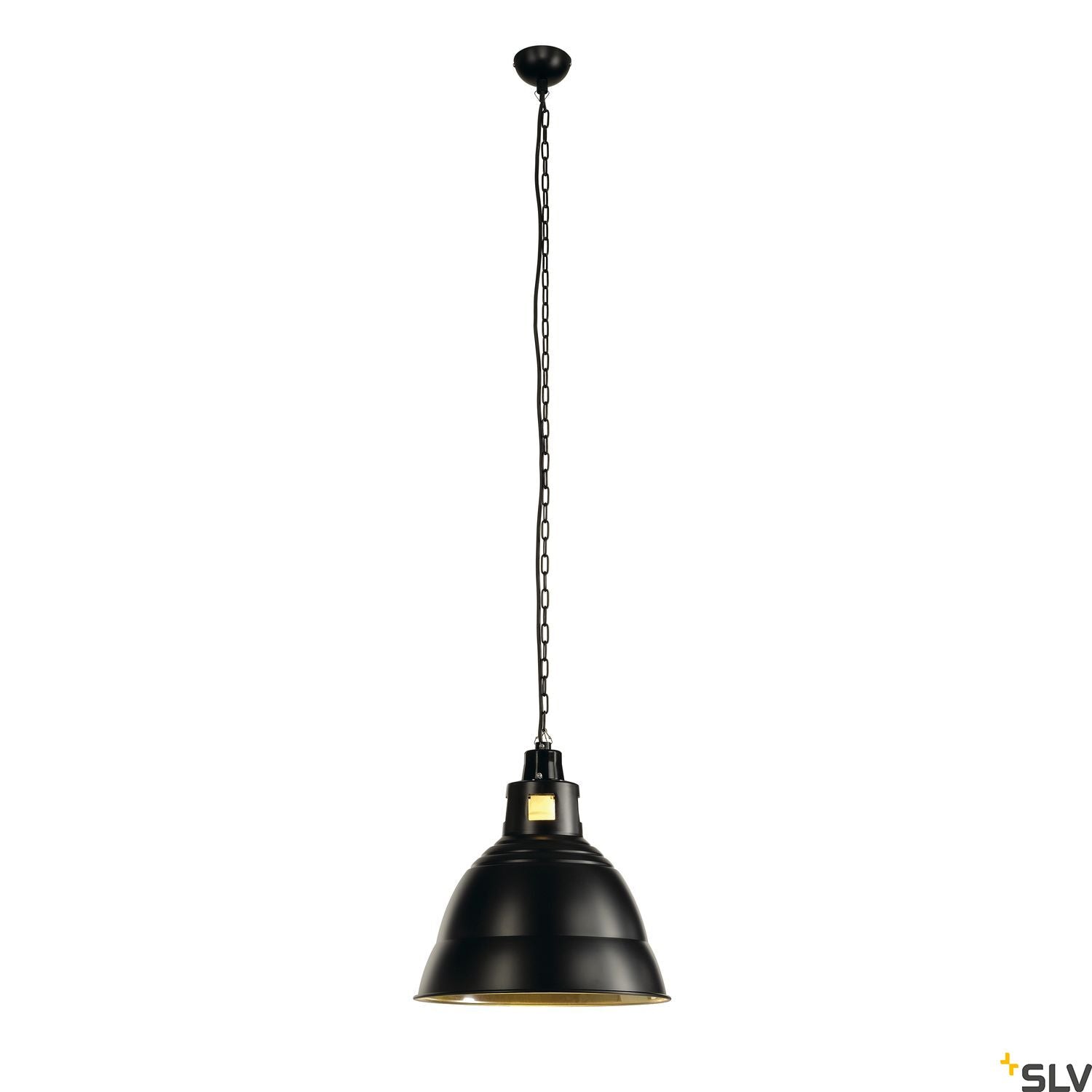 SLV PARA 380 pendant, black, E27, max. 160W, 2 packages 165359