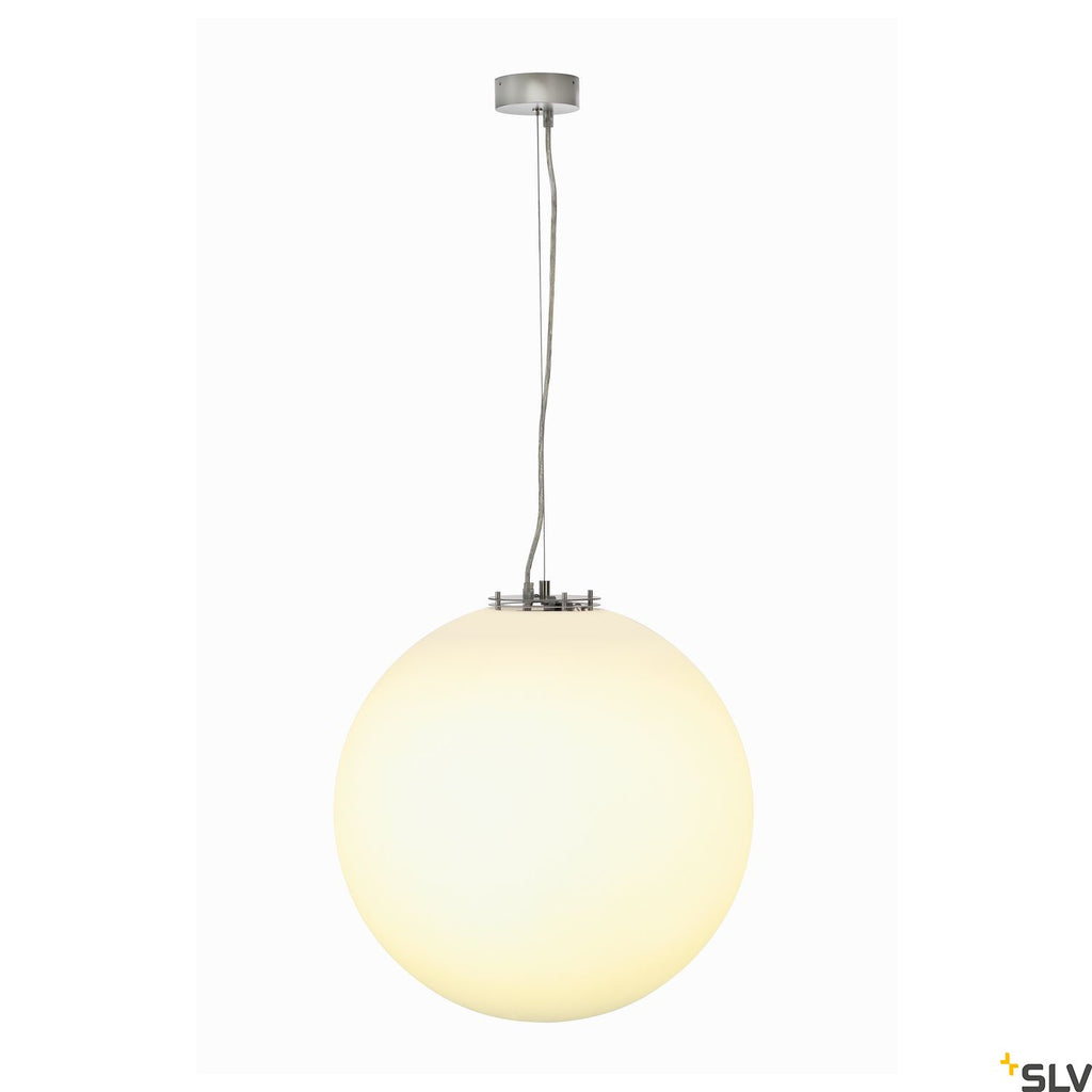 SLV ROTOBALL 50 pendant, white, E27, max. 24W 165400