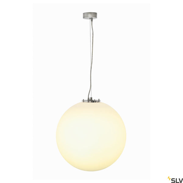 SLV ROTOBALL 50 pendant, white, E27, max. 24W 165400