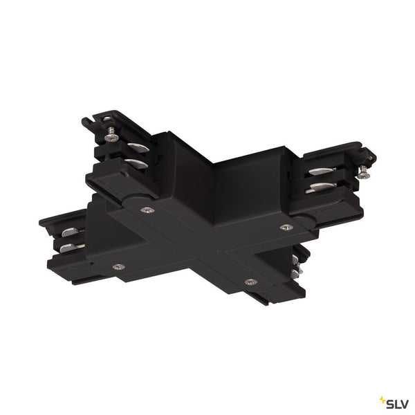 SLV S-TRACK X-connector, PHASE, black 175150