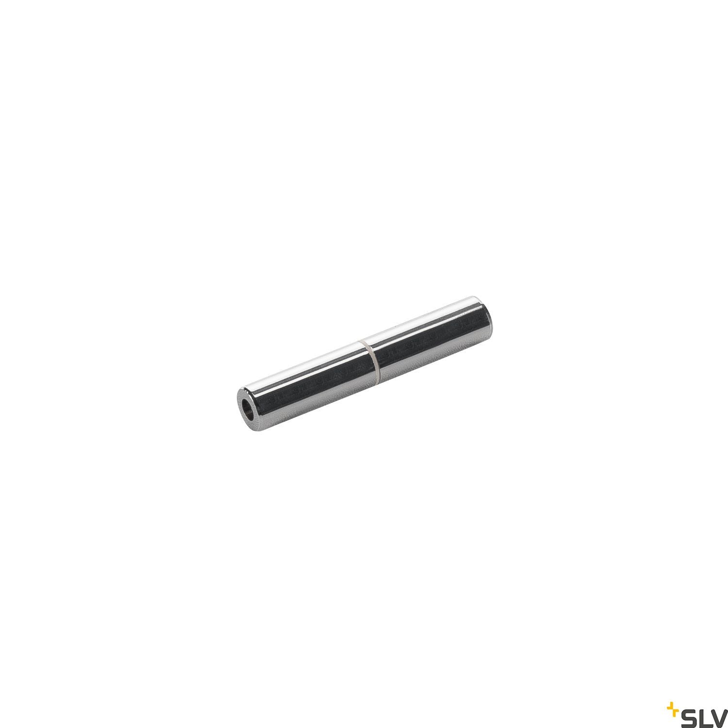 SLV Insulating connector for wire system, chrome, 2 pieces, 6cm 186362