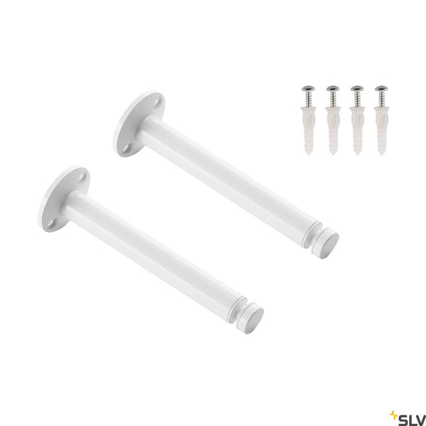 SLV CEILING DEFLECTOR, for TENSEO low-voltage cable system, white, 2 pieces 186641