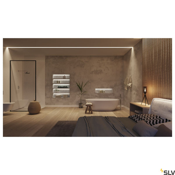 SLV FENDA, POLYCARBONATEshade, smoked glass 1000773