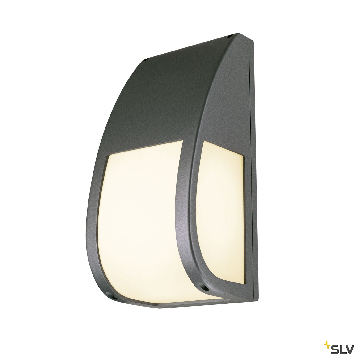 SLV KERAS ELT wall light, anthracite, E27 Energy Saver, max. 25W, IP54 227176