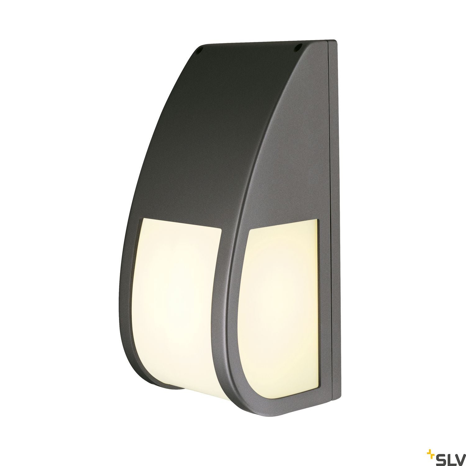 SLV KERAS ELT wall light, anthracite, E27 Energy Saver, max. 25W, IP54 227176