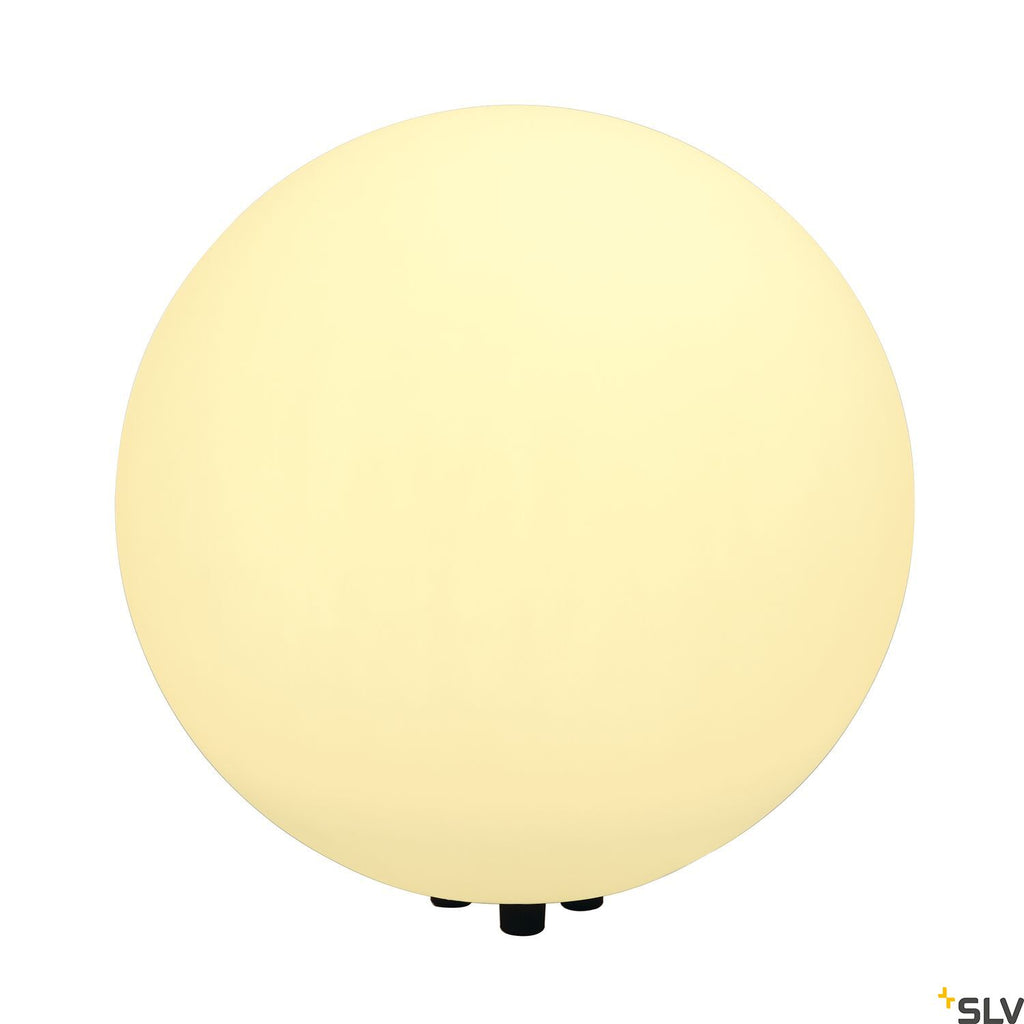 SLV ROTOBALL FLOOR 50 outdoor fitting, portable, white, E27, max. 24W, IP44 227221