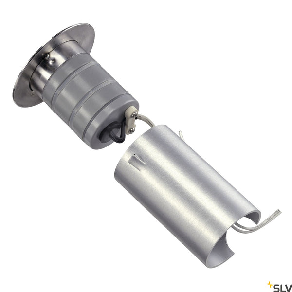 SLV TRAIL-LITE recessed fitting, stainless steel 316, 4 LED, 0.3W, 3000K 227462