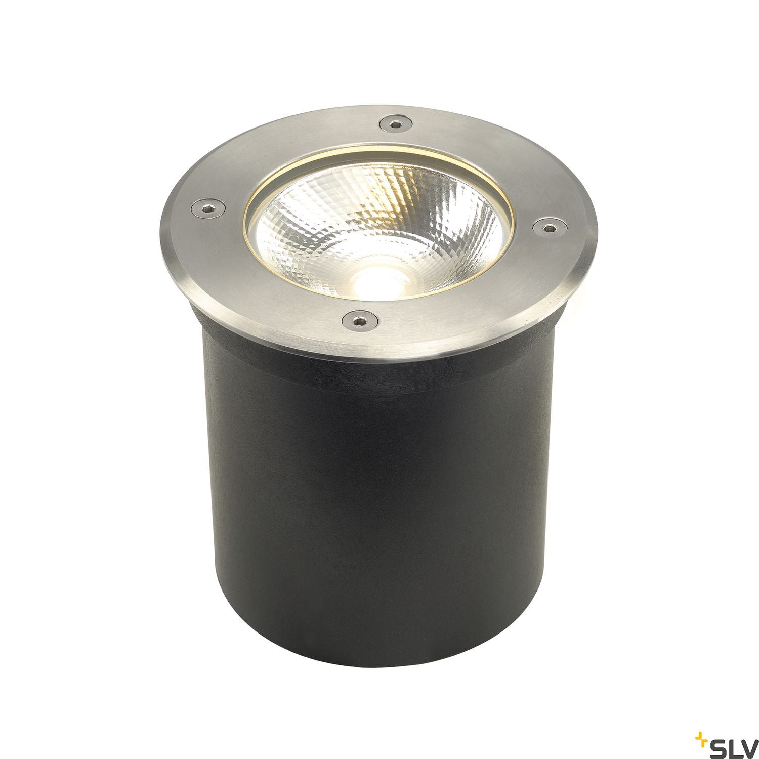 SLV ROCCI inground fitting, round, stainless steel 316, 6W COB LED, 3000K, incl. driver 227600
