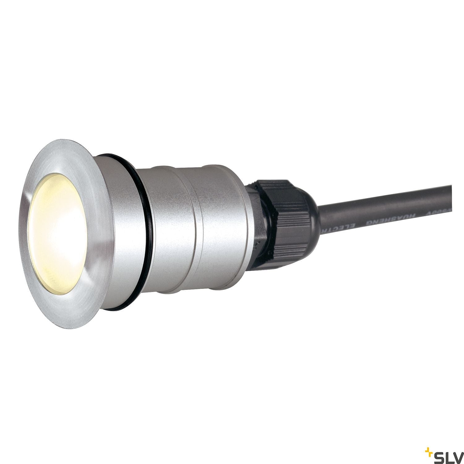 SLV POWER TRAIL-LITE ROUND Deck Light, stainless steel 316, 1W LED, 3000K, IP67 228332