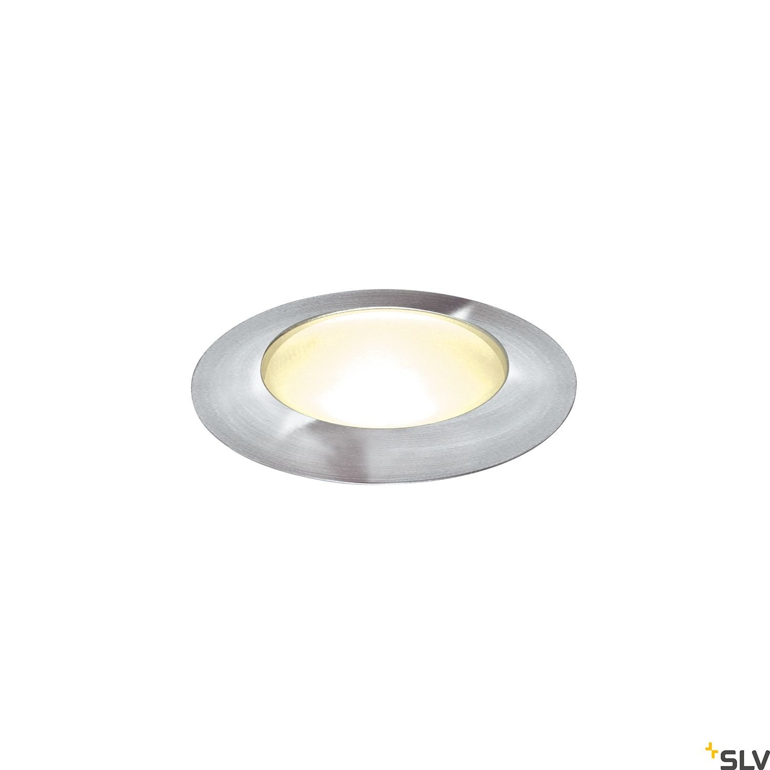 SLV POWER TRAIL-LITE ROUND Deck Light, stainless steel 316, 1W LED, 3000K, IP67 228332
