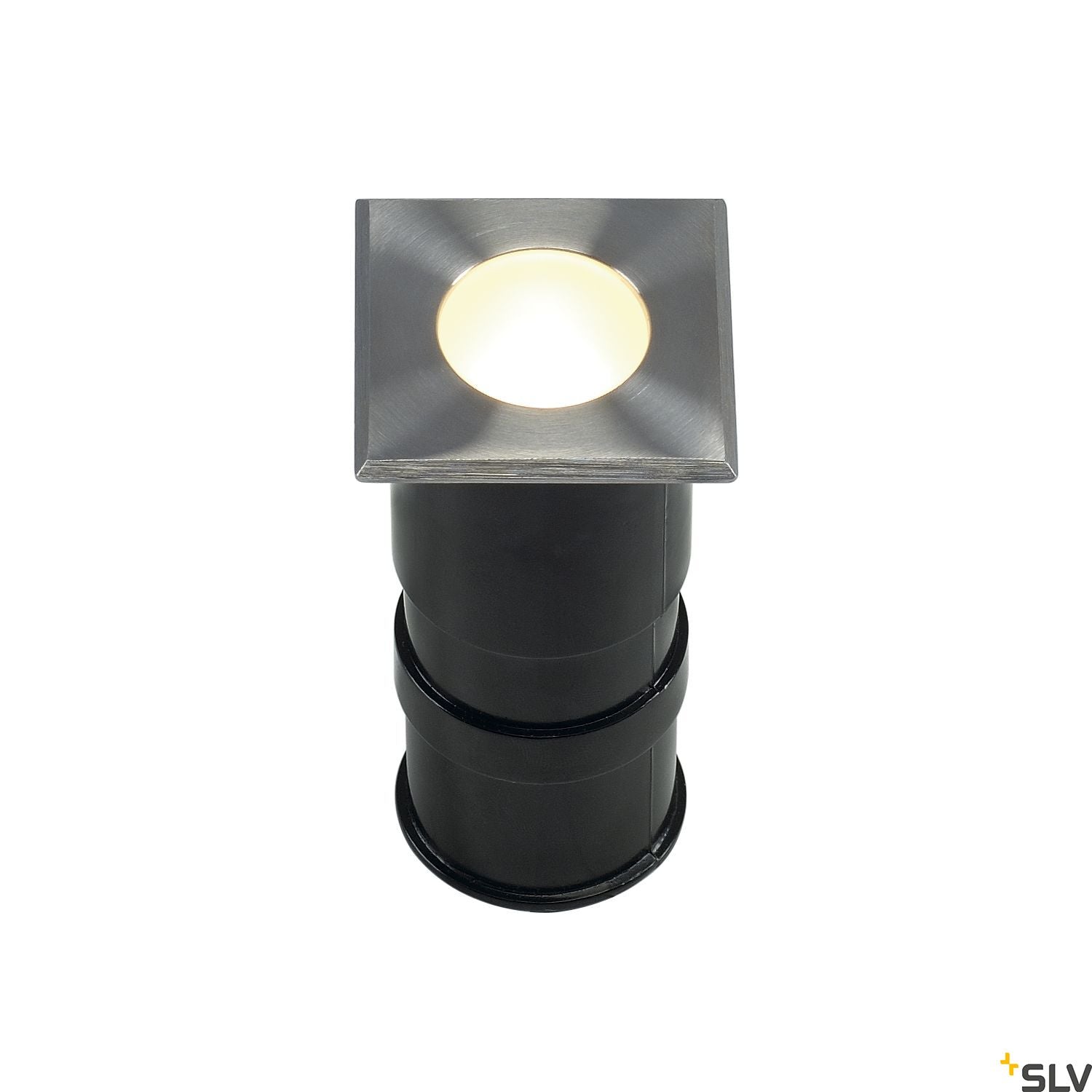 SLV POWER TRAIL-LITE SQUARE, stainless steel 316, 1W LED, 3000K, IP67 228342