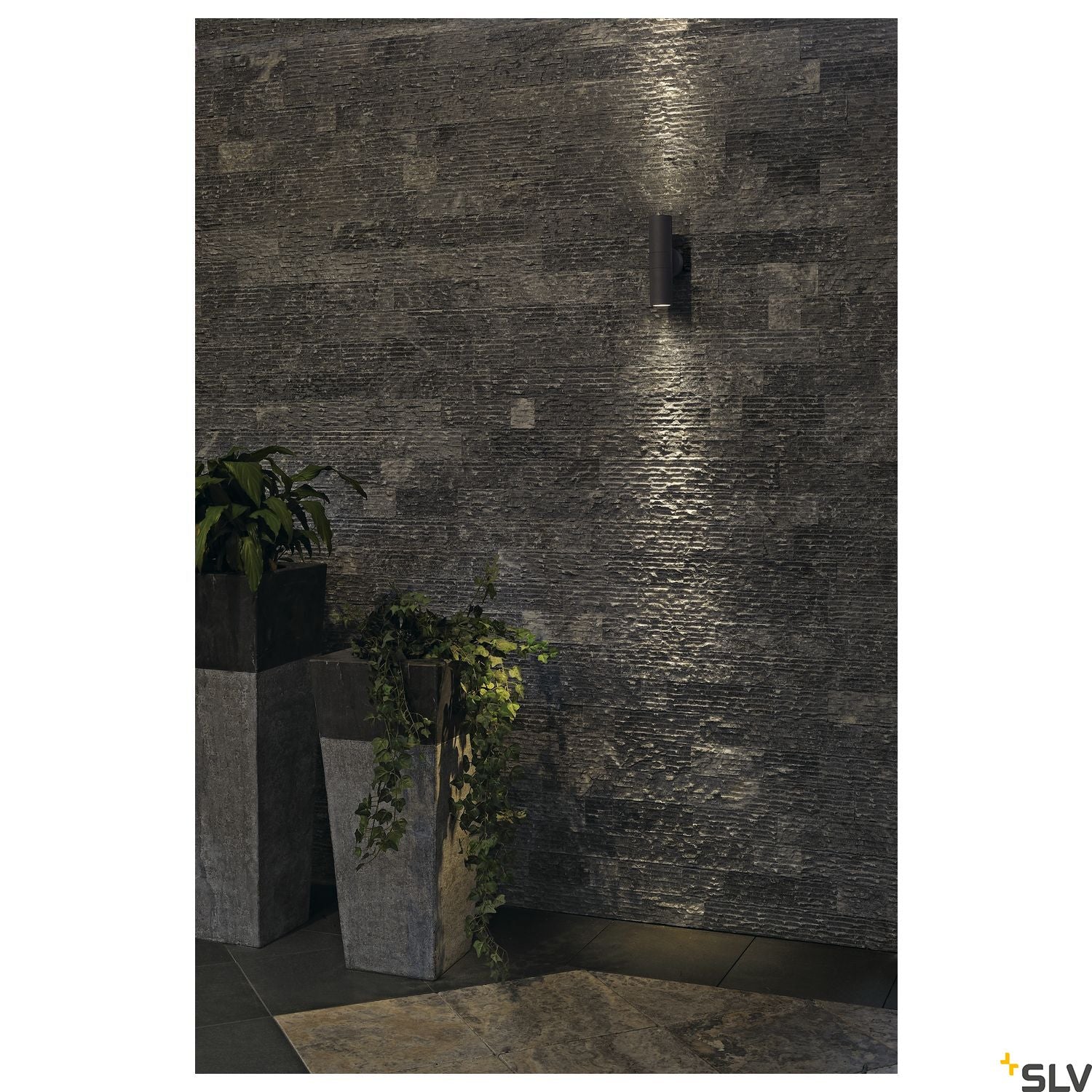 SLV ASTINA OUT ESL, anthracite, 2x GU10, max. 2x 11W, IP44 228775