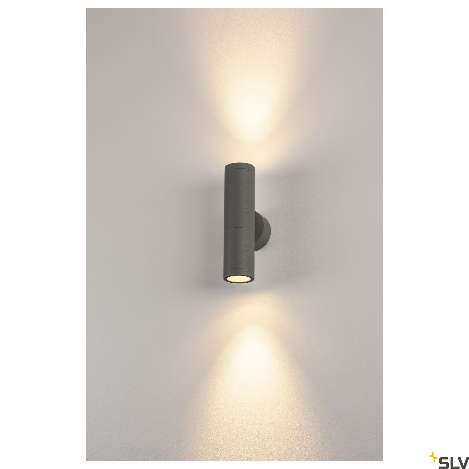 SLV ASTINA OUT ESL, anthracite, 2x GU10, max. 2x 11W, IP44 228775