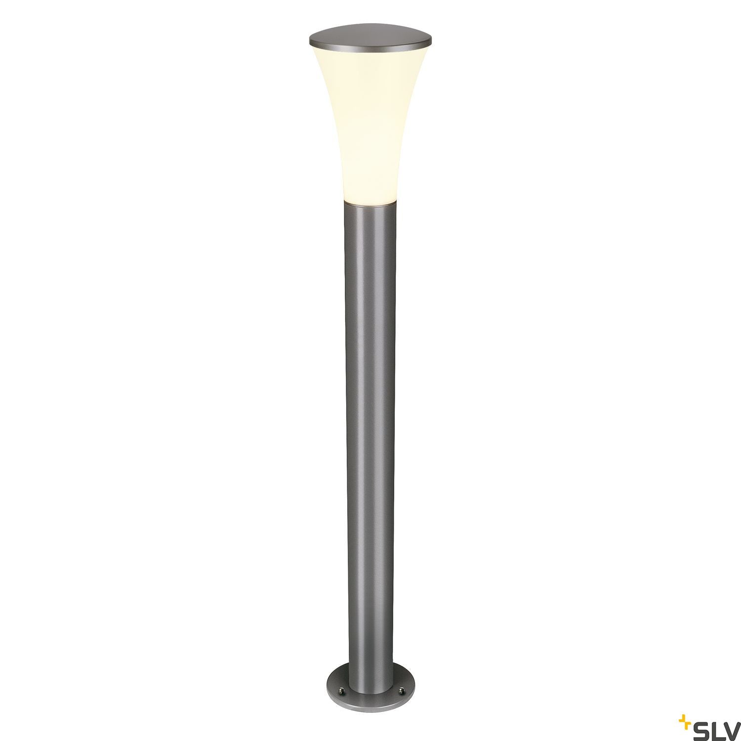 SLV ALPA CONE 100 bollard light, stone grey, E27 Energy Saver, max. 24W, IP55 228925