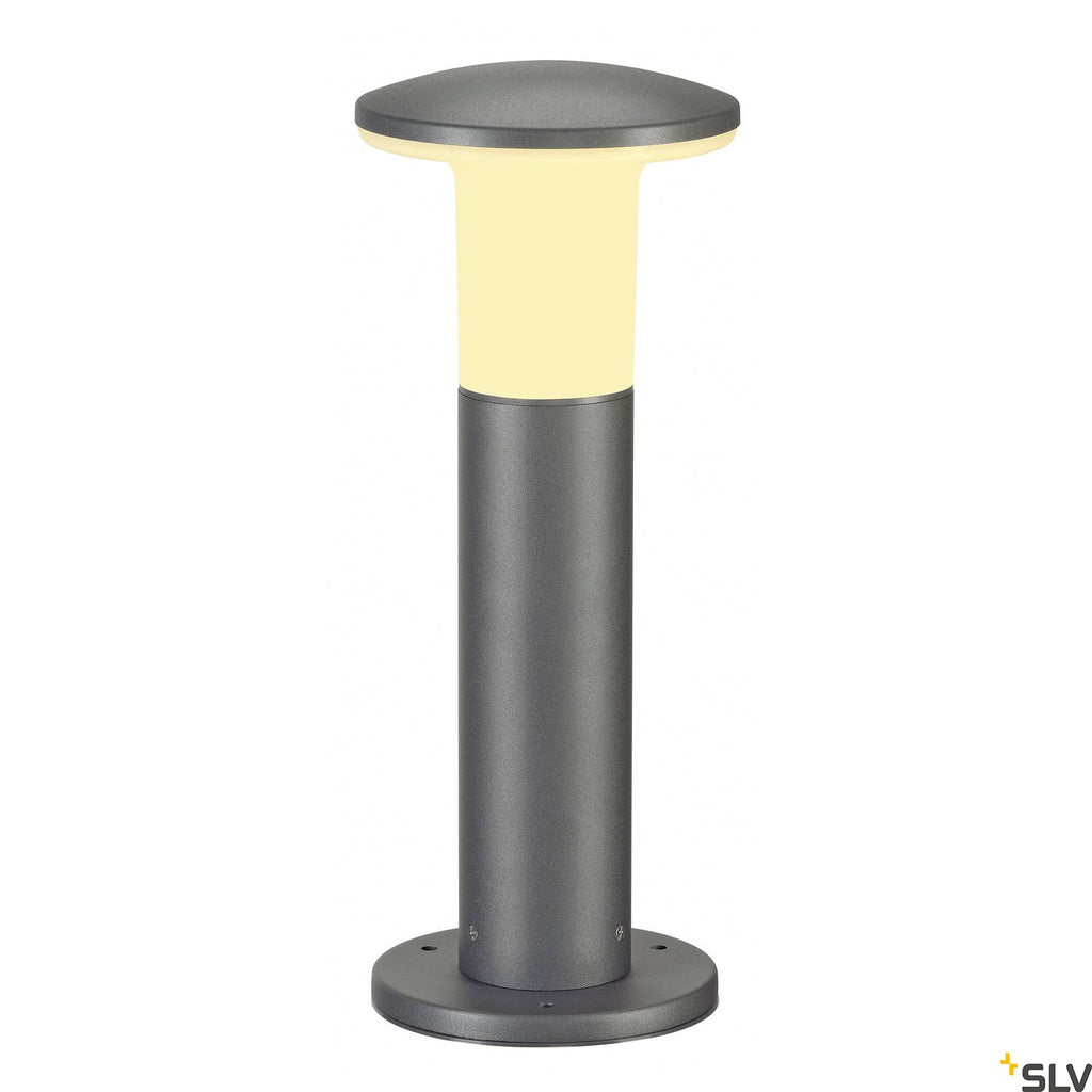 SLV ALPA MUSHROOM 40 bollard light , stone grey, E27 Energy Saver, max. 24W, IP55 228935