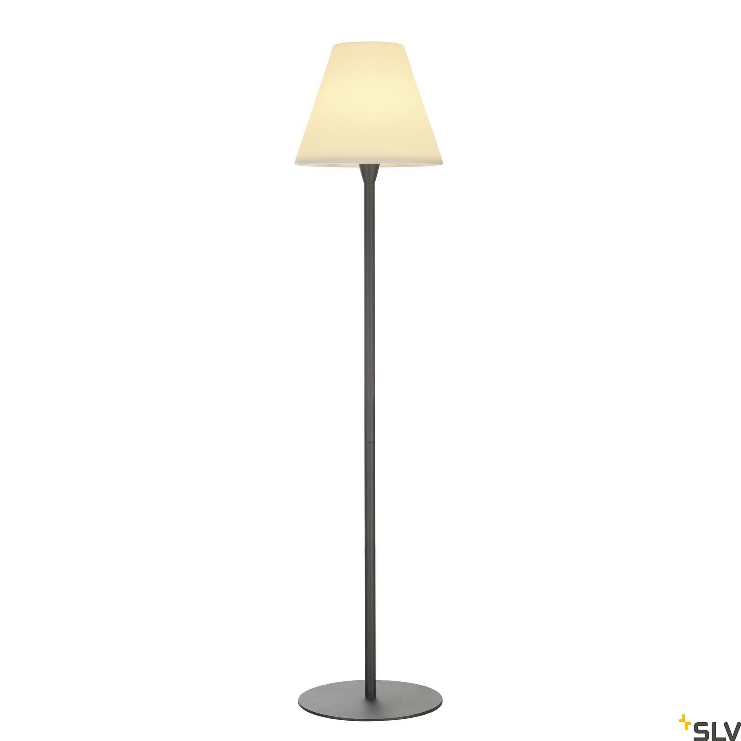 SLV ADEGAN outdoor floor stand, anthracite/white, E27 Energy Saver, max. 24W, IP54 228965