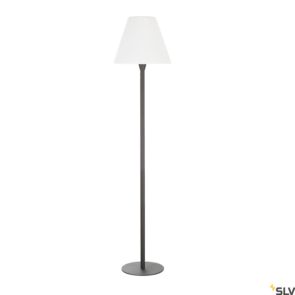 SLV ADEGAN outdoor floor stand, anthracite/white, E27 Energy Saver, max. 24W, IP54 228965
