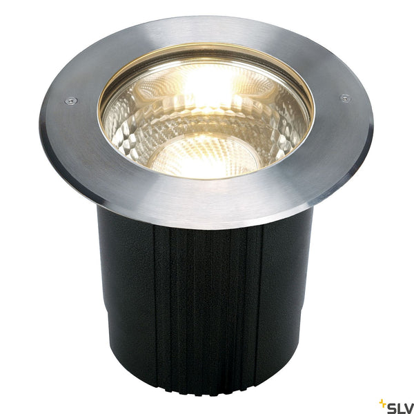 SLV DASAR 215 UNI inground fitting , round, stainless steel 316, E27, max. 80W, IP67 229200