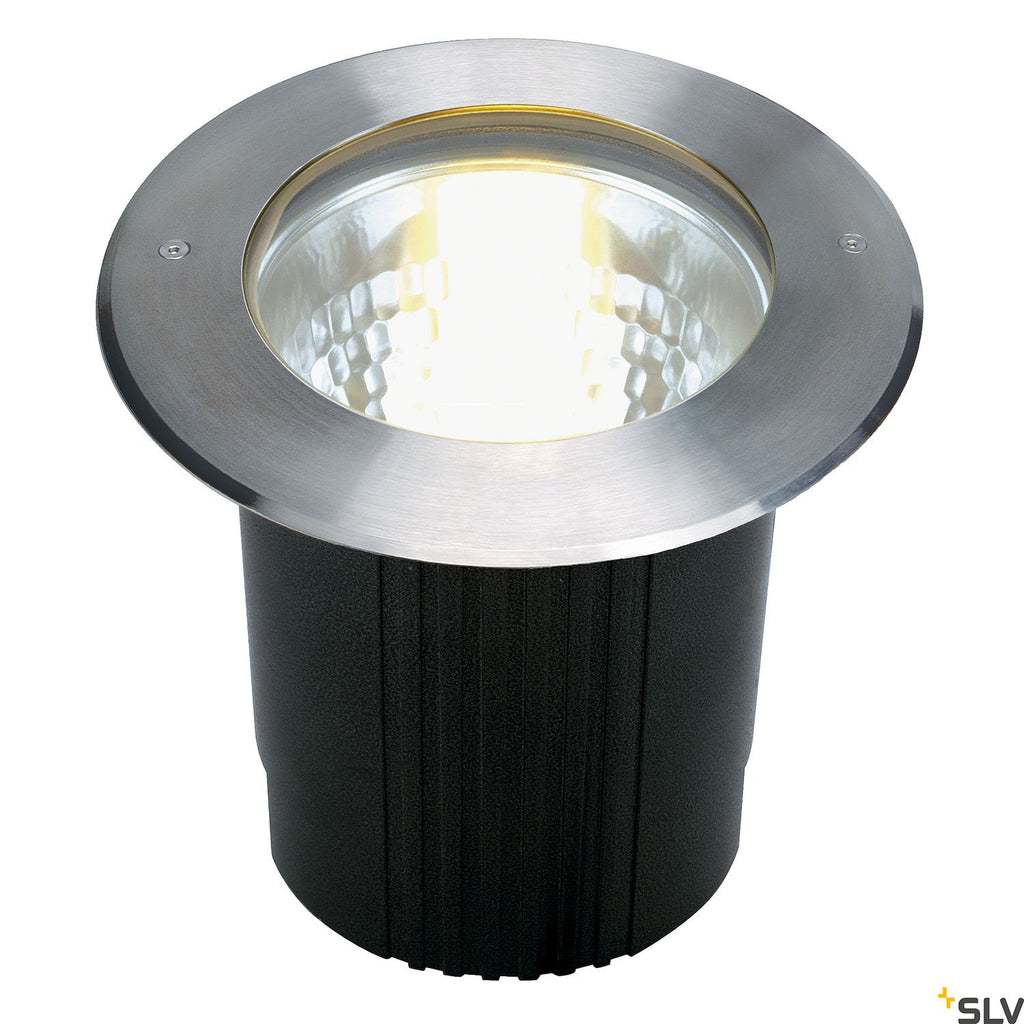 SLV DASAR 215 UNI inground fitting , round, stainless steel 316, E27, max. 80W, IP67 229200
