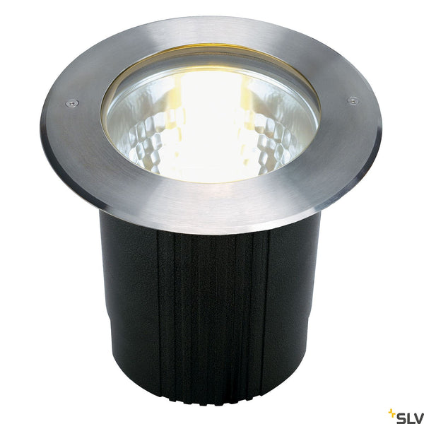 SLV DASAR 215 UNI inground fitting , round, stainless steel 316, E27, max. 80W, IP67 229200