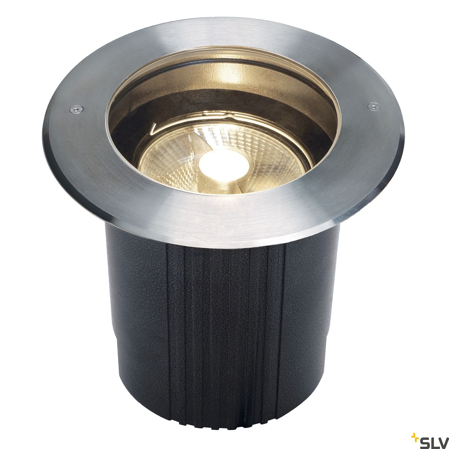 SLV DASAR ES111 inground fitting, round, stainless steel 316, max. 75W, IP67 229230