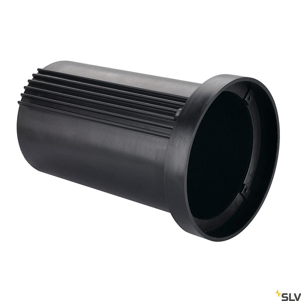 SLV DASAR 80 GU10 Driveway Light, round, stainless steel 316, max. 35W, IP67 229320